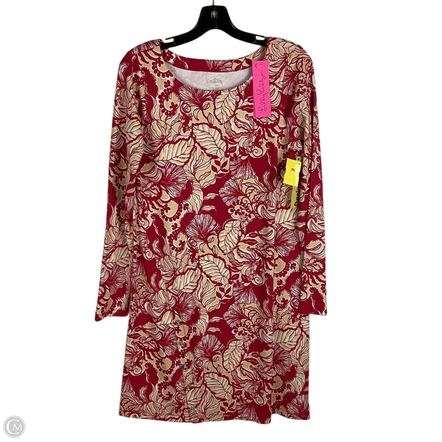 Dress Designer By Lilly Pulitzer In Red, Size: M