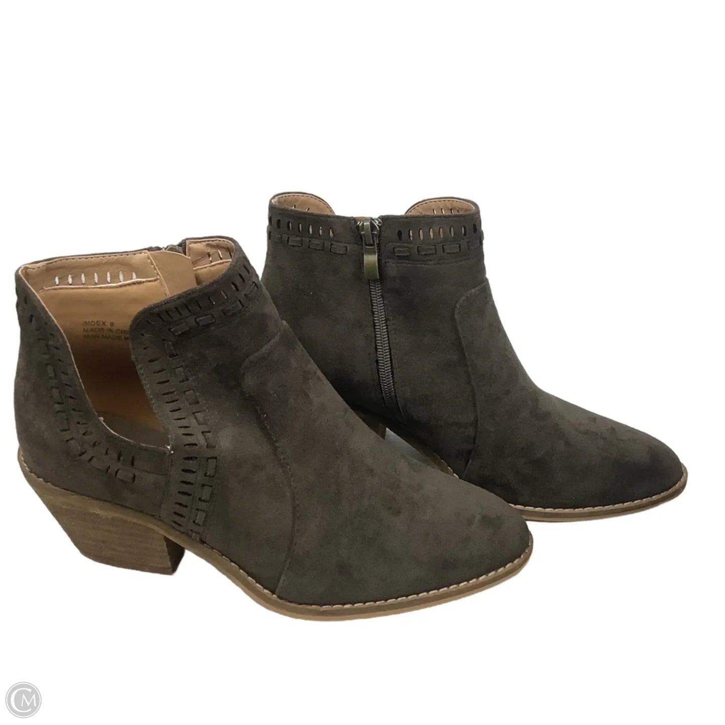 Boots Ankle Heels By Corkys In Brown, Size: 8