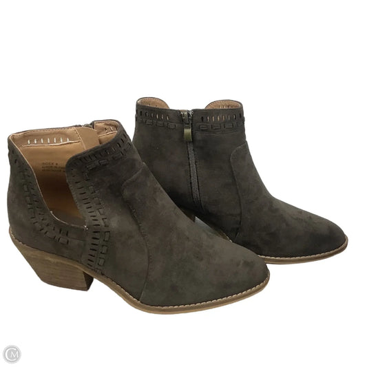 Boots Ankle Heels By Corkys In Brown, Size: 8