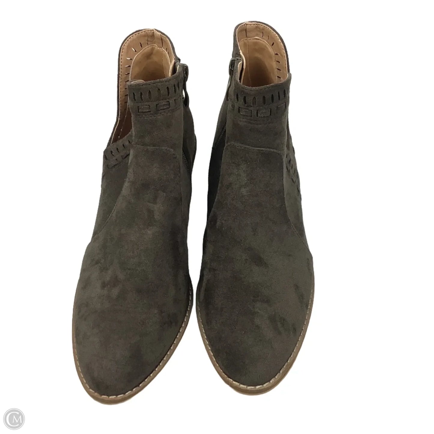 Boots Ankle Heels By Corkys In Brown, Size: 8