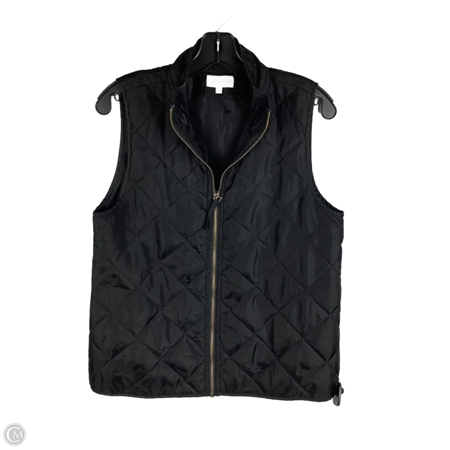 Vest Puffer & Quilted By Mudpie In Black, Size: M