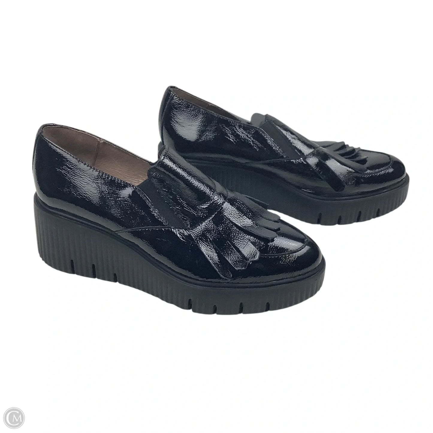 Shoes Heels Platform By Clothes Mentor In Black, Size: 5.5