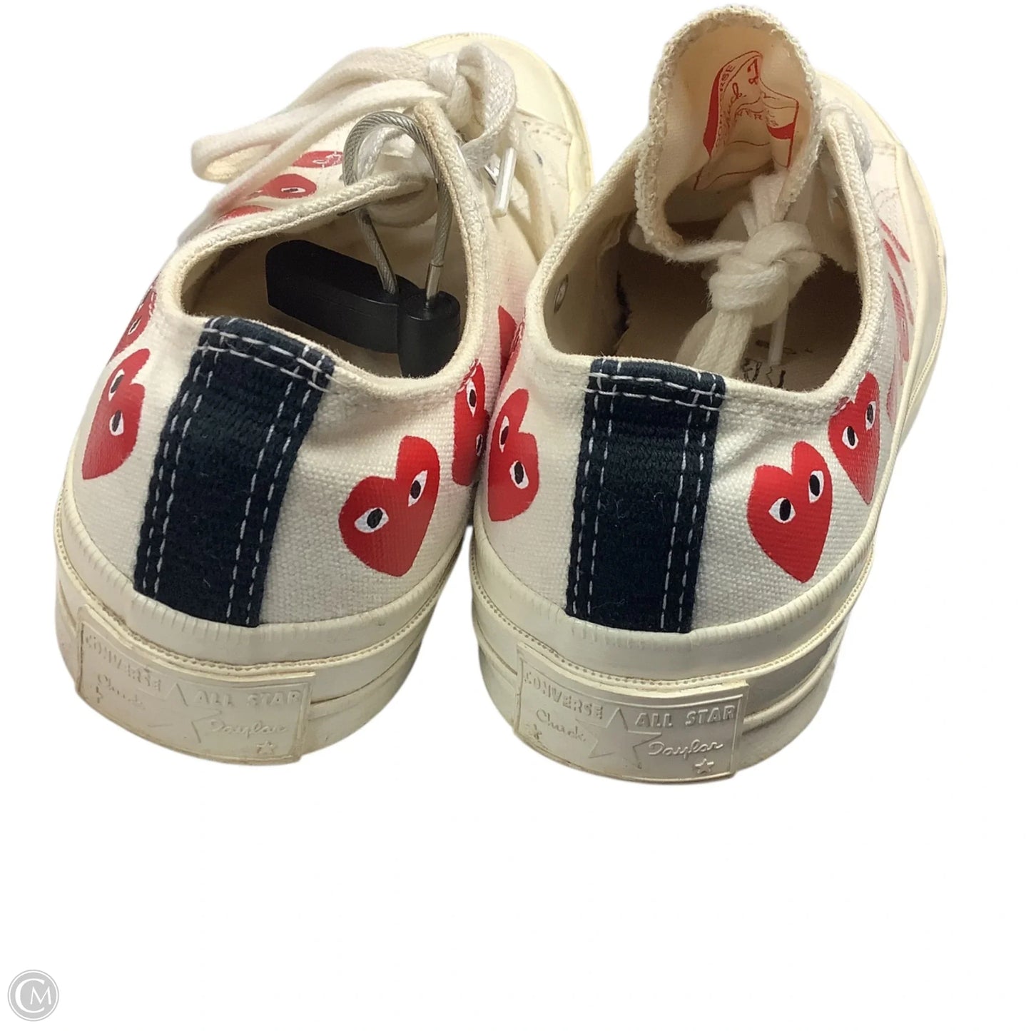 Shoes Sneakers By Converse In Cream & Red, Size: 6