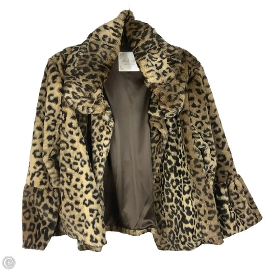Jacket Faux Fur & Sherpa By Altard State In Animal Print, Size: S/M