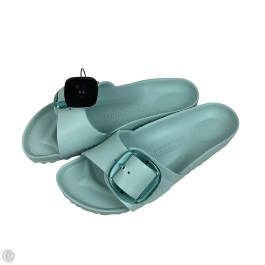 Sandals Flats By Birkenstock In Blue, Size: 9 (40)