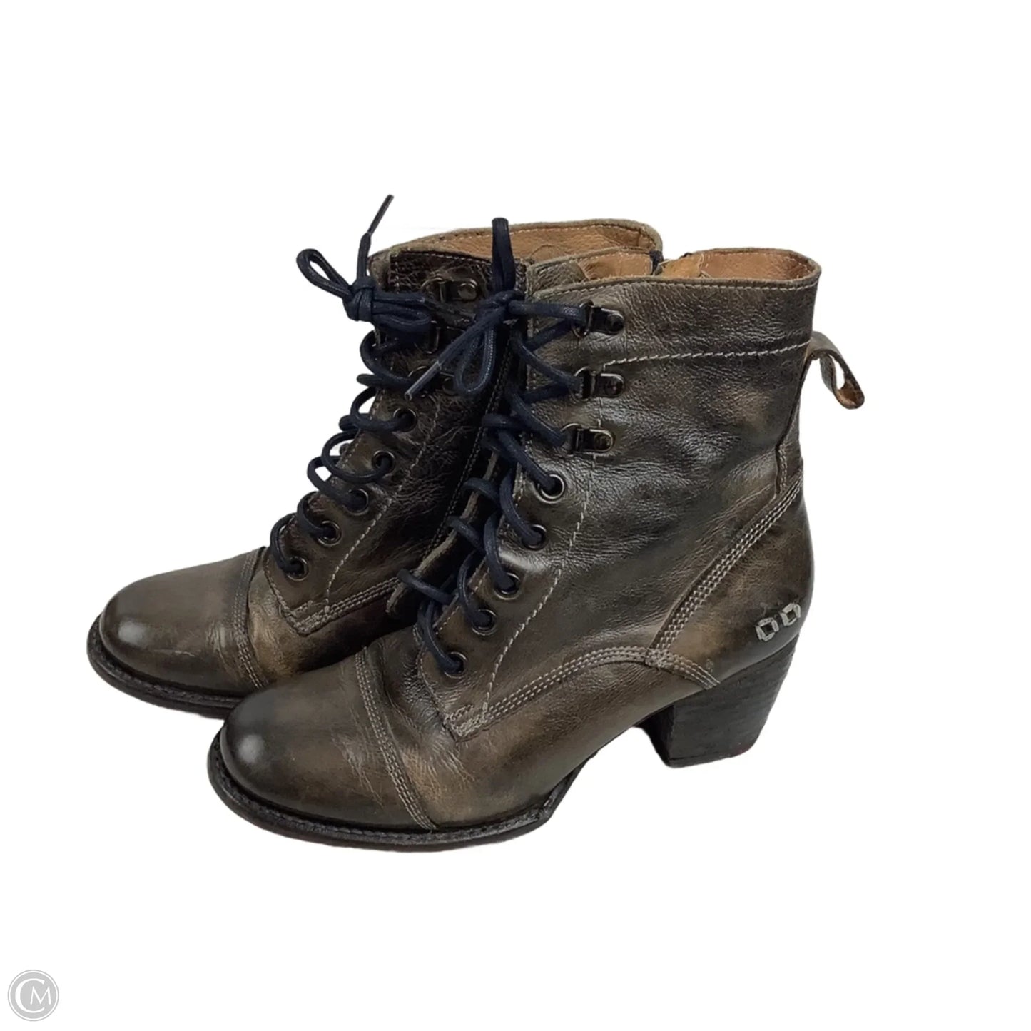 Boots Leather By Bed Stu In Brown, Size: 7