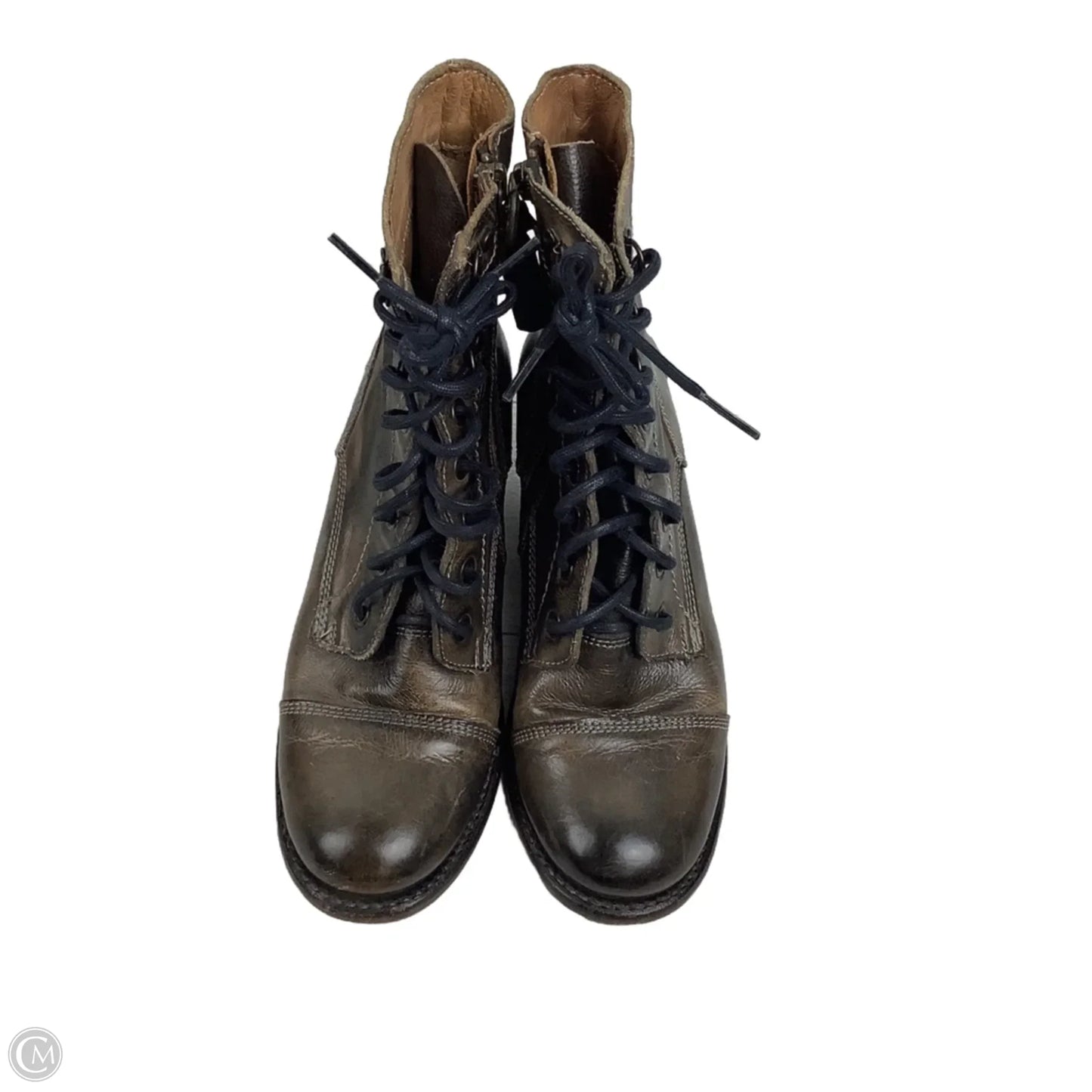 Boots Leather By Bed Stu In Brown, Size: 7