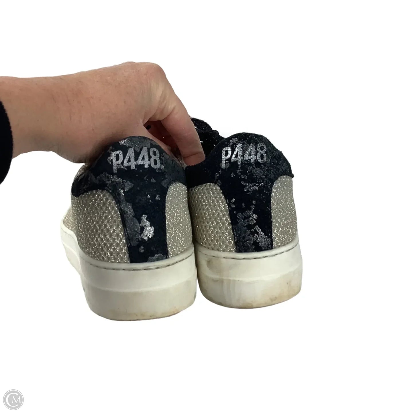 Shoes Sneakers By P448 In Cream, Size: 8.5