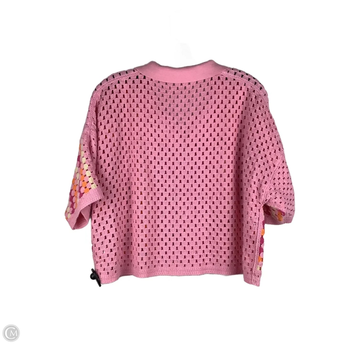 Top Short Sleeve By Vestique In Pink, Size: S