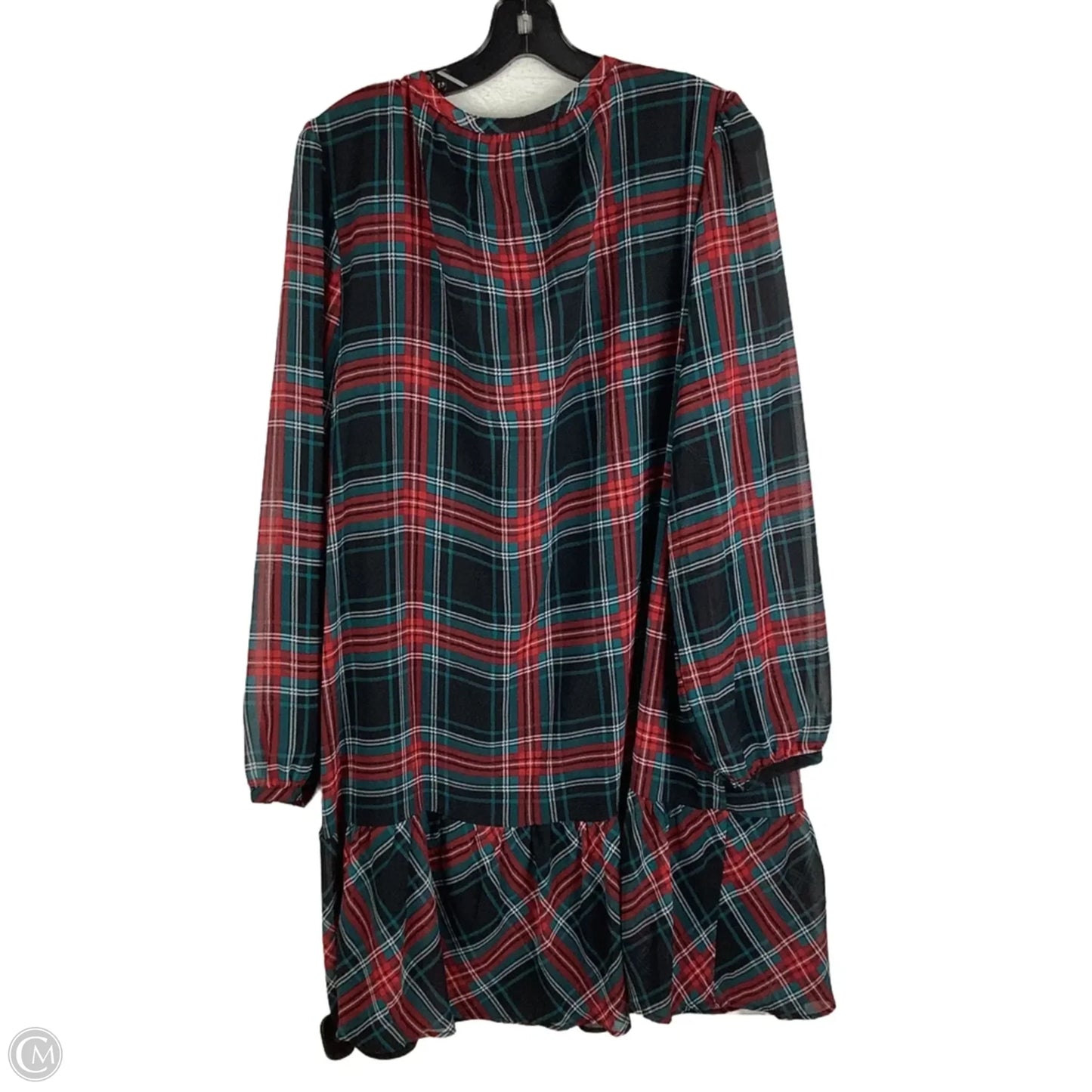 Dress Party Short By Draper James In Plaid Pattern, Size: Xxl