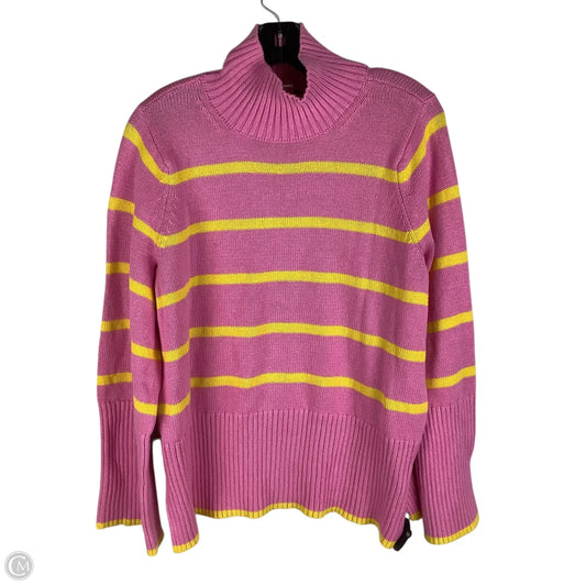Sweater By Free Assembly In Pink, Size: M