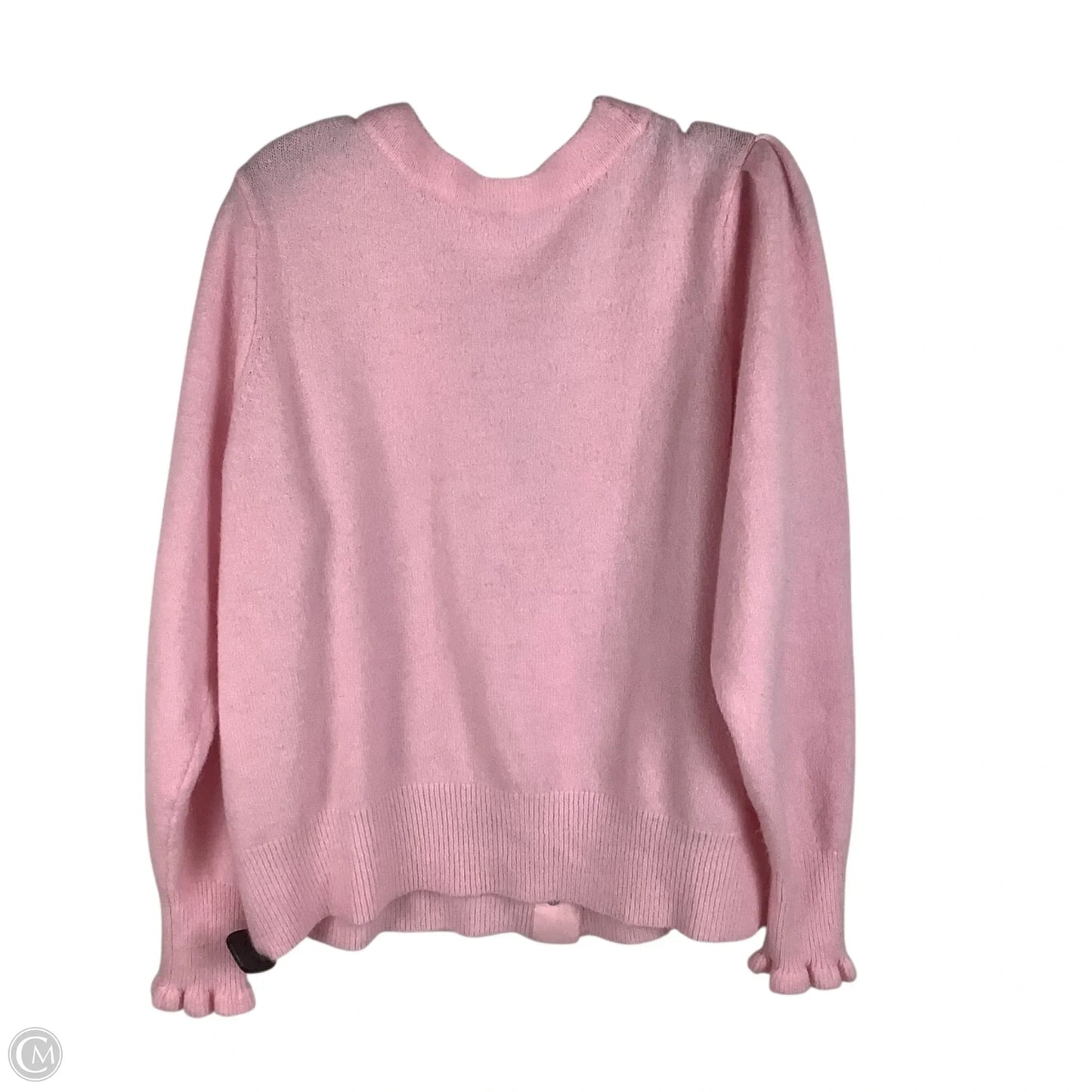 Sweater Cardigan By Crown And Ivy In Pink, Size: Xxl