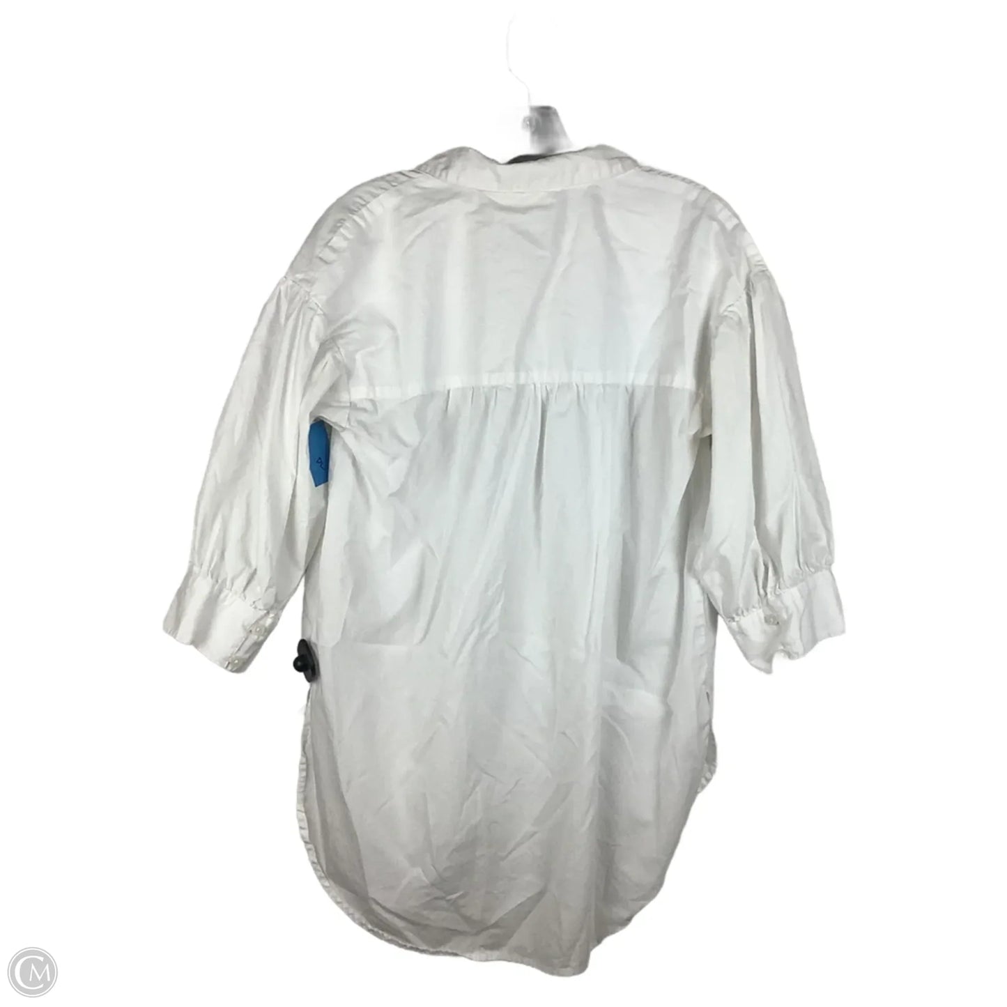Top Long Sleeve By Maeve In White, Size: S