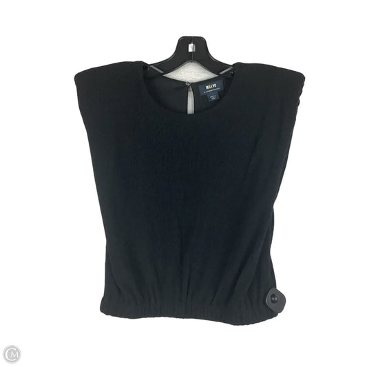 Top Short Sleeve By Maeve In Black, Size: S