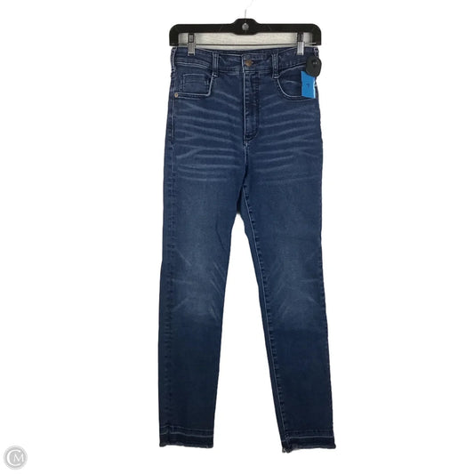 Jeans Skinny By Pilcro In Blue Denim, Size: 4