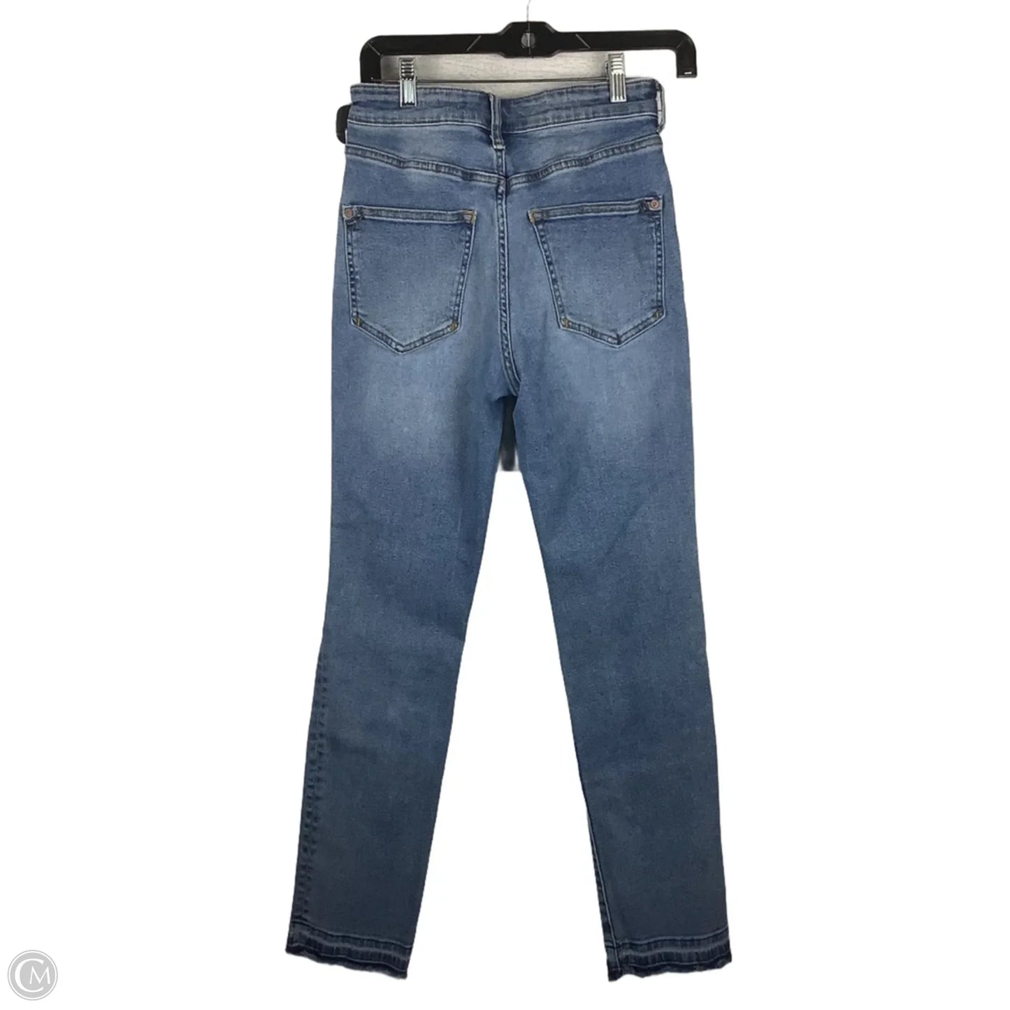 Jeans Skinny By Pilcro In Blue Denim, Size: 4