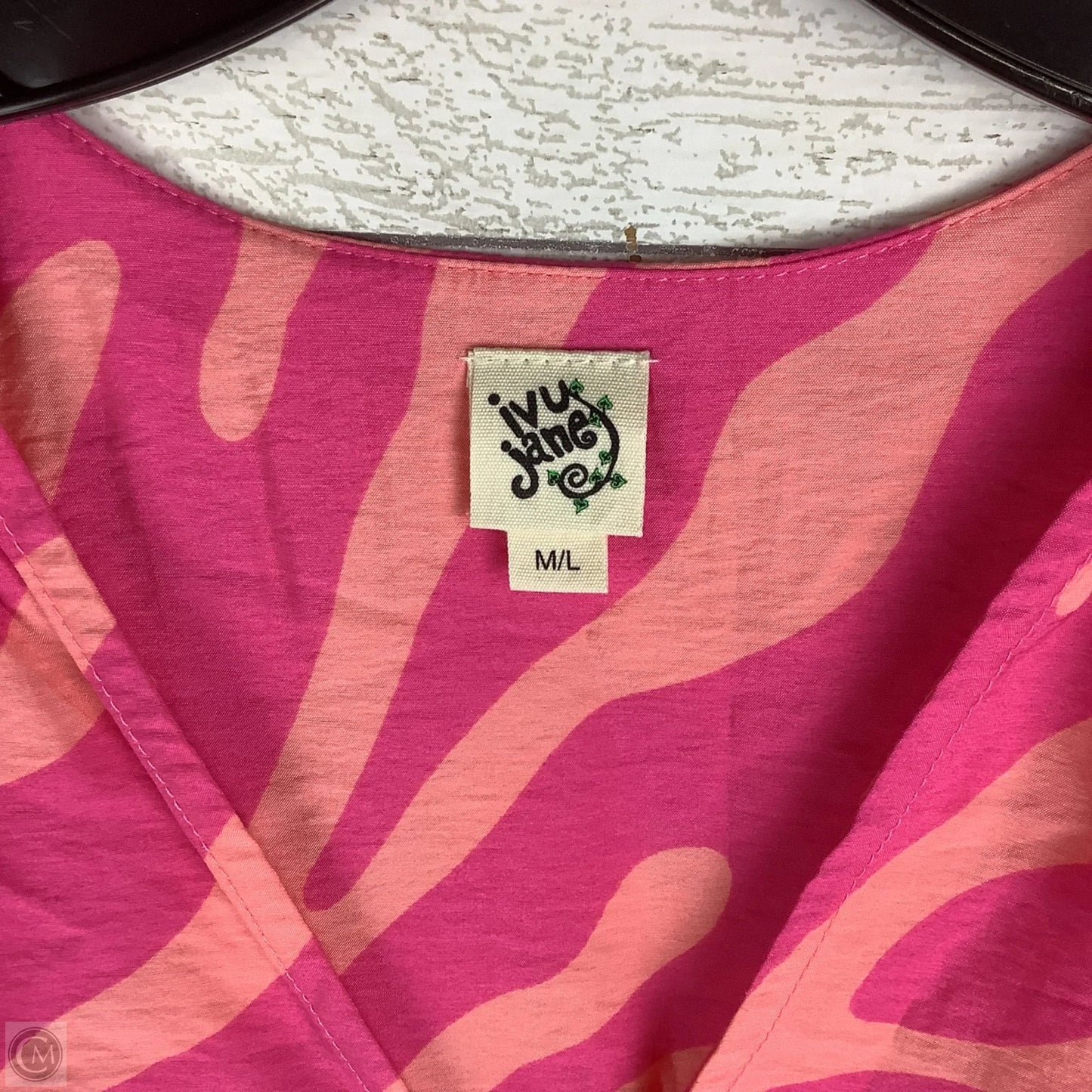 Top Long Sleeve By Ivy Jane In Pink, Size: M/L