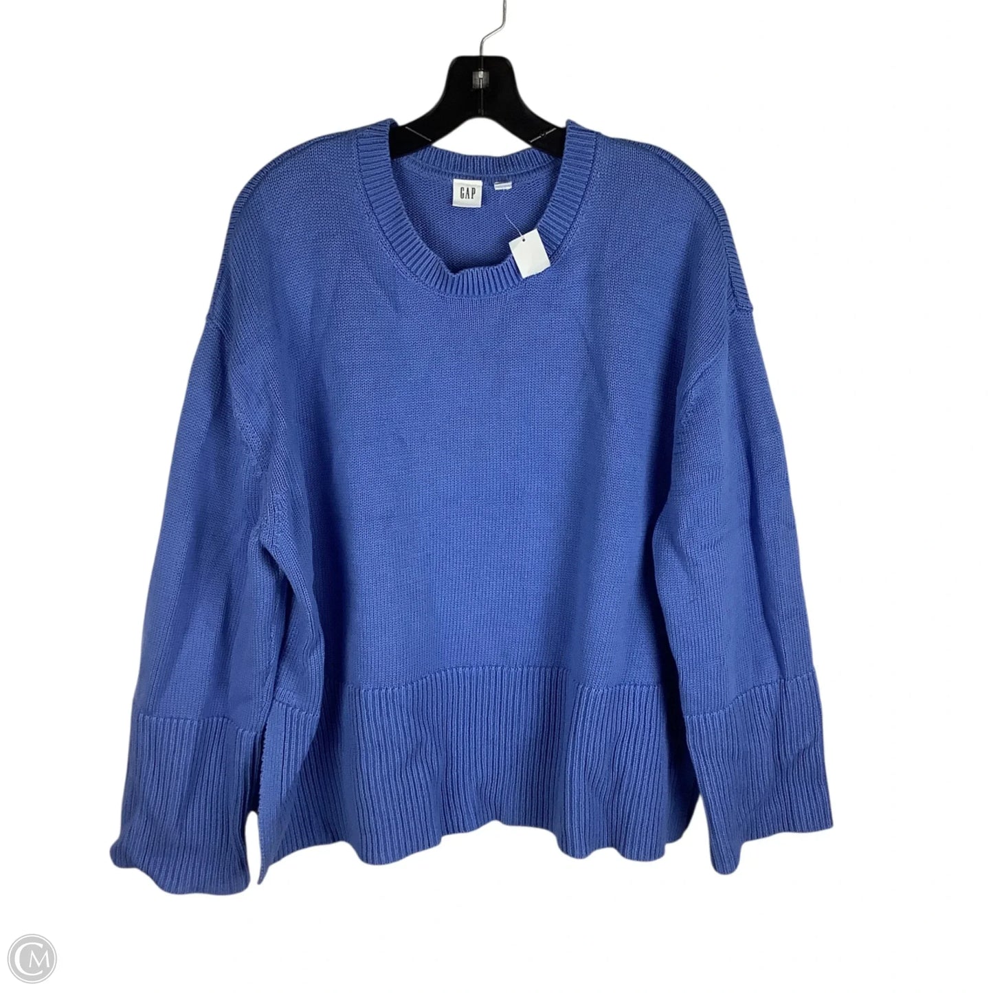 Sweater By Gap In Blue, Size: L