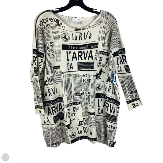 Top Long Sleeve By Clothes Mentor In Cream, Est. Size: Xl