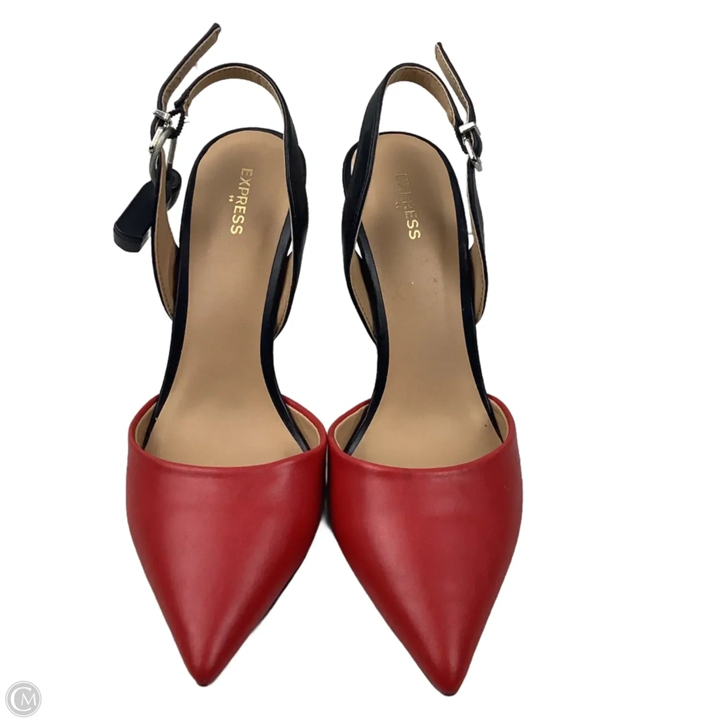 Shoes Heels Stiletto By Express In Red, Size: 8