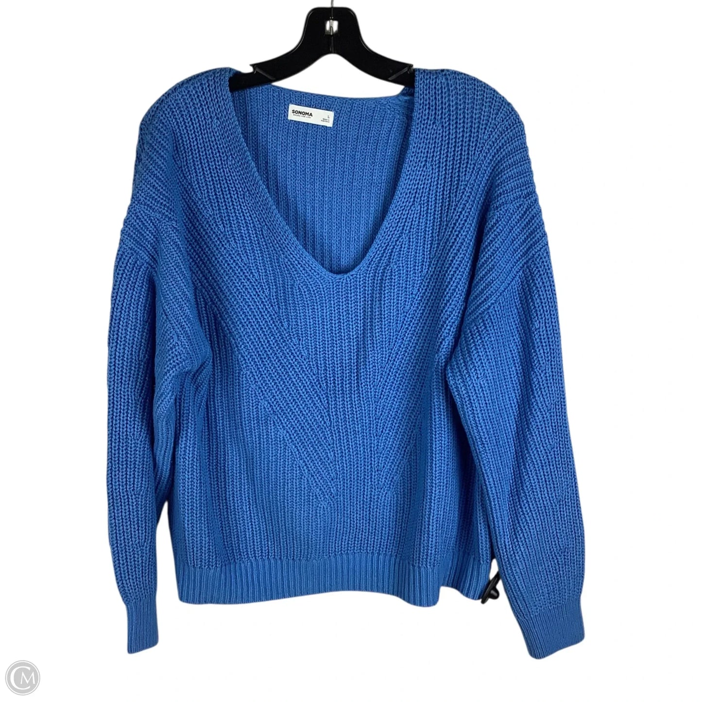 Sweater By Sonoma In Blue, Size: L
