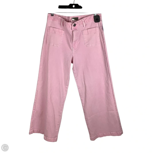 Pants Wide Leg By Kut In Pink, Size: 12