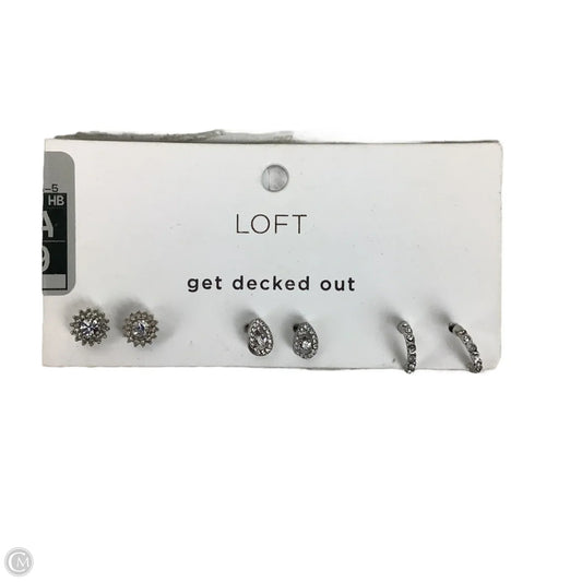Earrings Stud By Loft, Size: 03 Piece Set