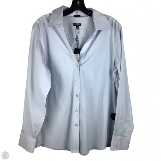 Top Long Sleeve By Talbots In Blue, Size: Xl