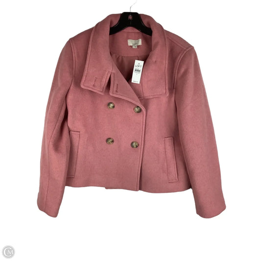 Coat Other By Loft In Pink, Size: 8