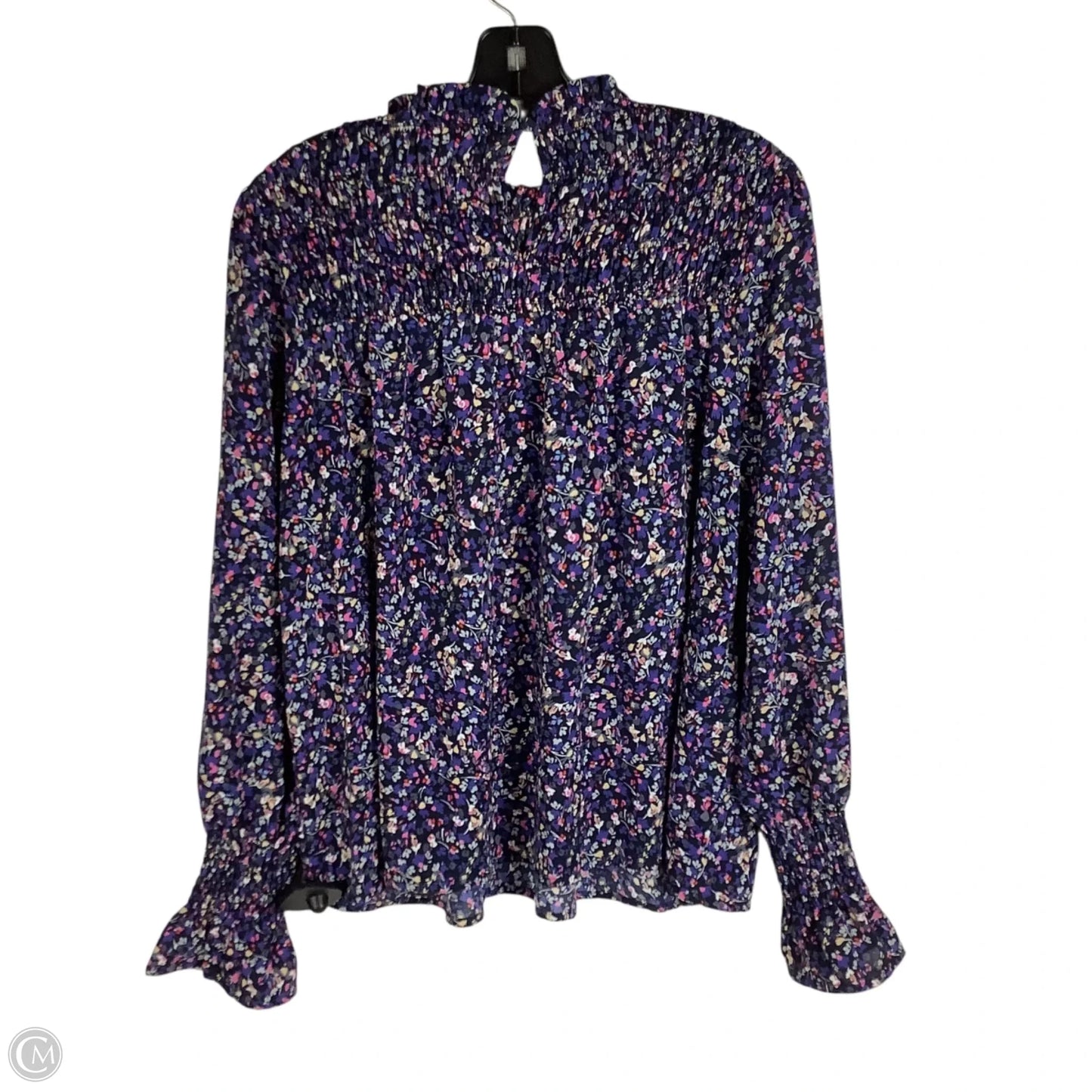 Top Long Sleeve By Thml In Purple, Size: M