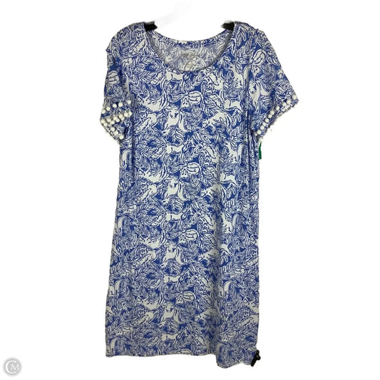 Dress Designer By Lilly Pulitzer In Blue, Size: M