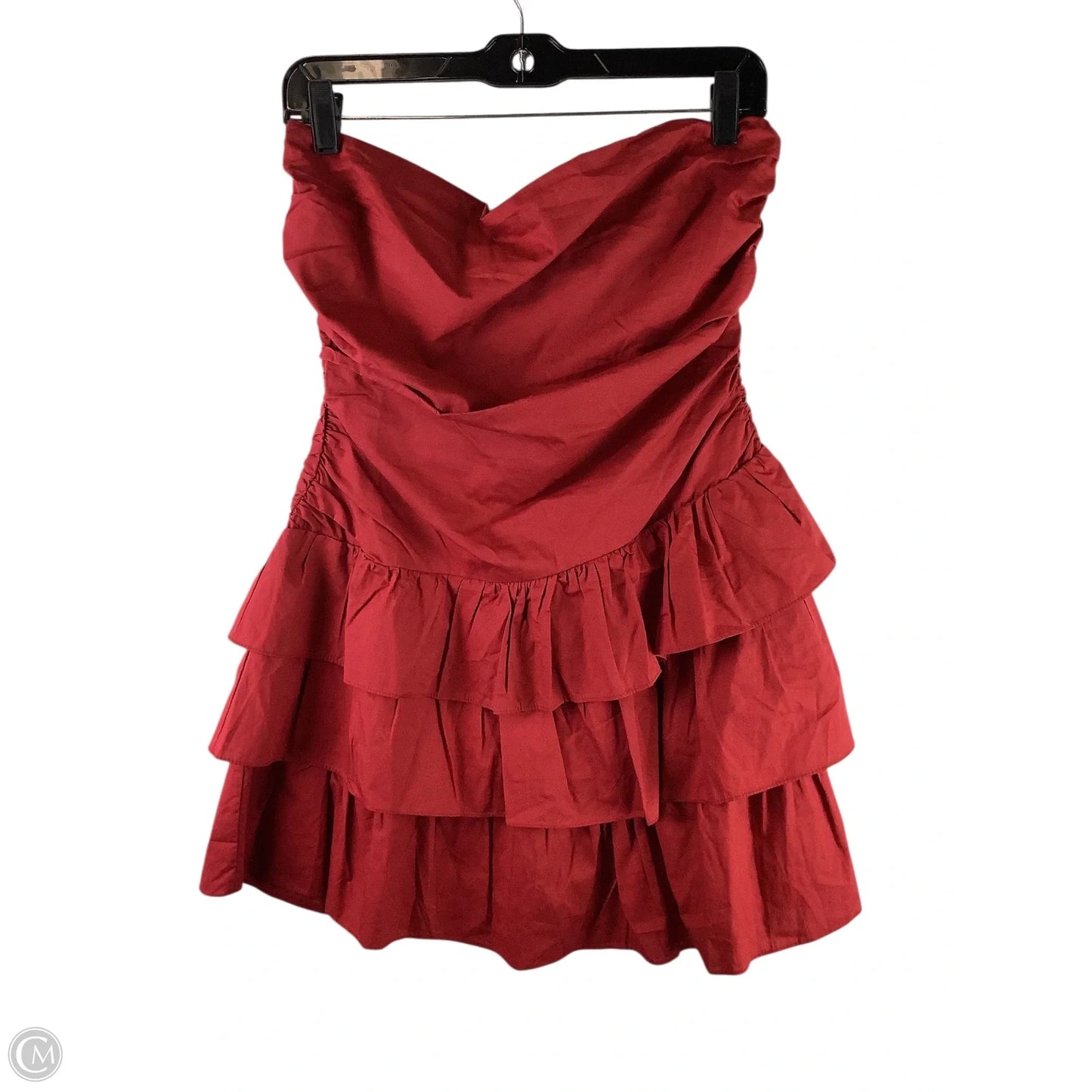 Dress Casual Short By Day + Moon In Red, Size: M