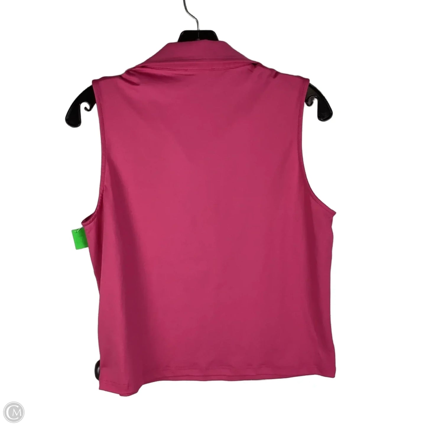 Athletic Tank Top By Clothes Mentor In Pink, Size: L