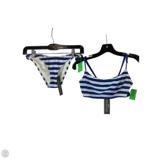 Swimsuit 2pc By Cmc In Blue & White, Size: Xs