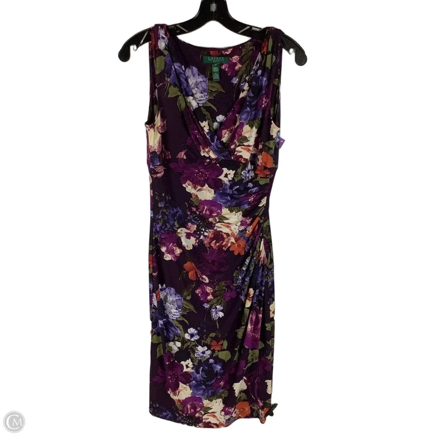 Dress Party Short By Lauren By Ralph Lauren In Floral Print, Size: 4