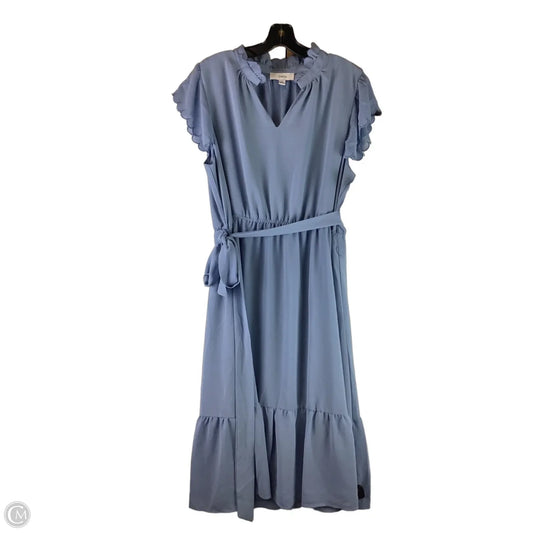 Dress Casual Maxi By Cece In Blue, Size: Xl