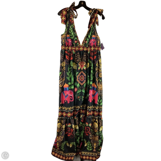 Dress Casual Maxi By Shein In Multi-colored, Size: L