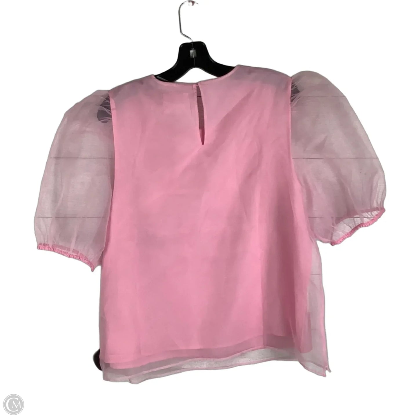 Top Short Sleeve By Clothes Mentor In Pink, Size: Xl
