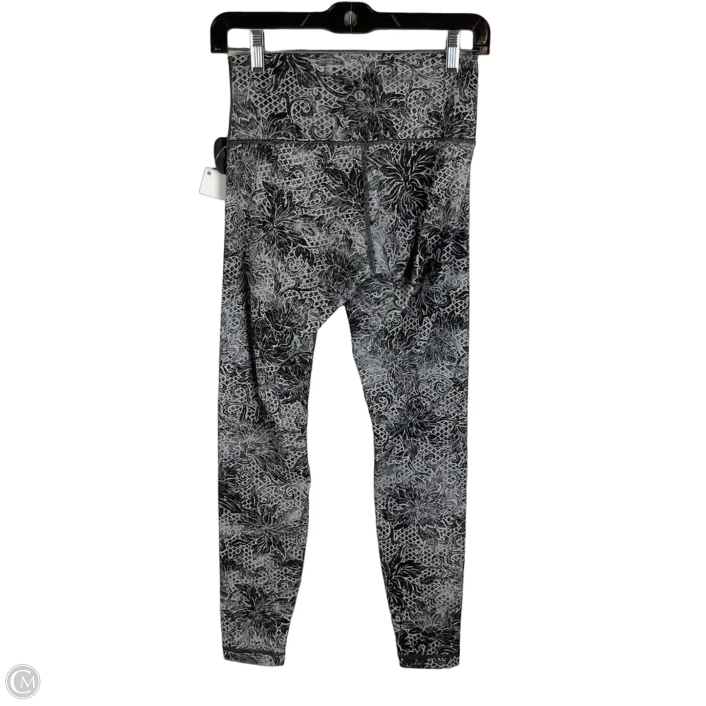 Athletic Leggings By Lululemon In Grey, Size: 6