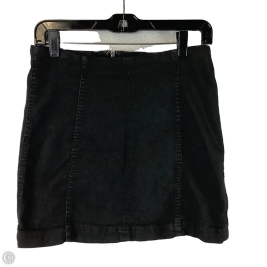 Skirt Mini & Short By Free People In Black, Size: 6