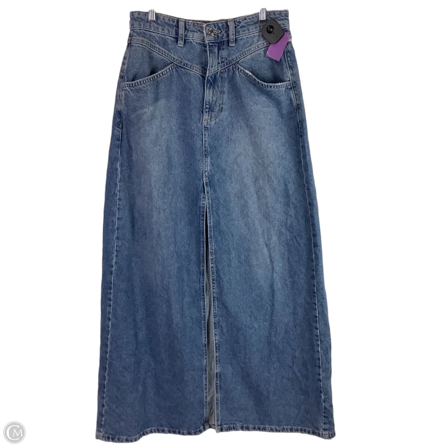 Skirt Maxi By We The Free In Blue Denim, Size: 0