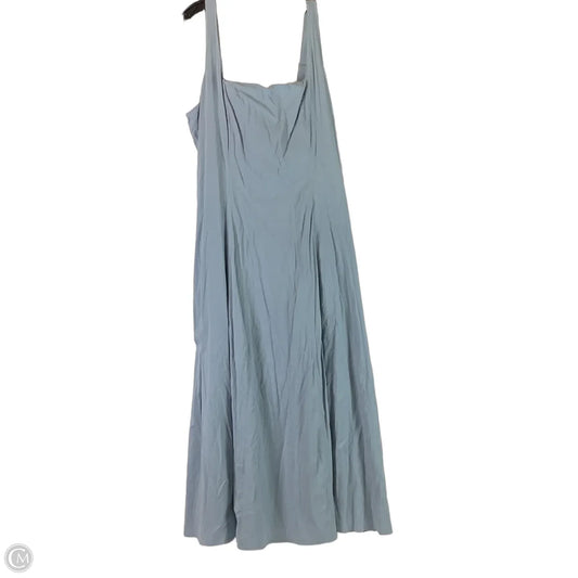 Dress Casual Maxi By Abercrombie And Fitch In Blue, Size: Xl