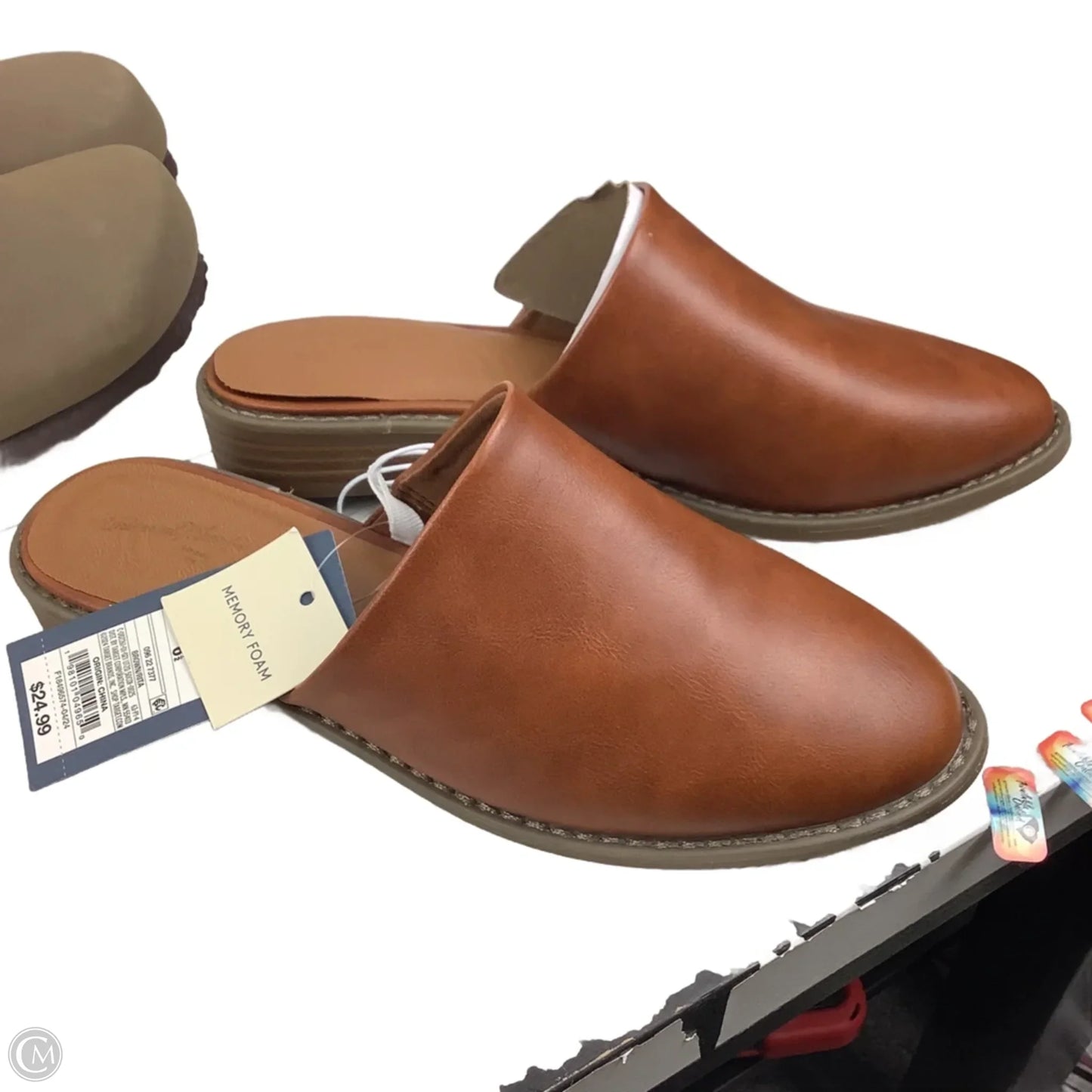 Shoes Heels Block By Universal Thread In Brown, Size: 6.5