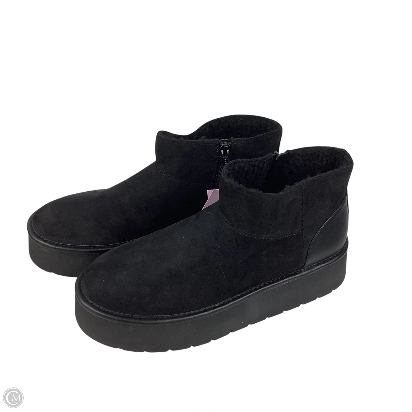 Boots Ankle Flats By Wild Fable In Black, Size: 11