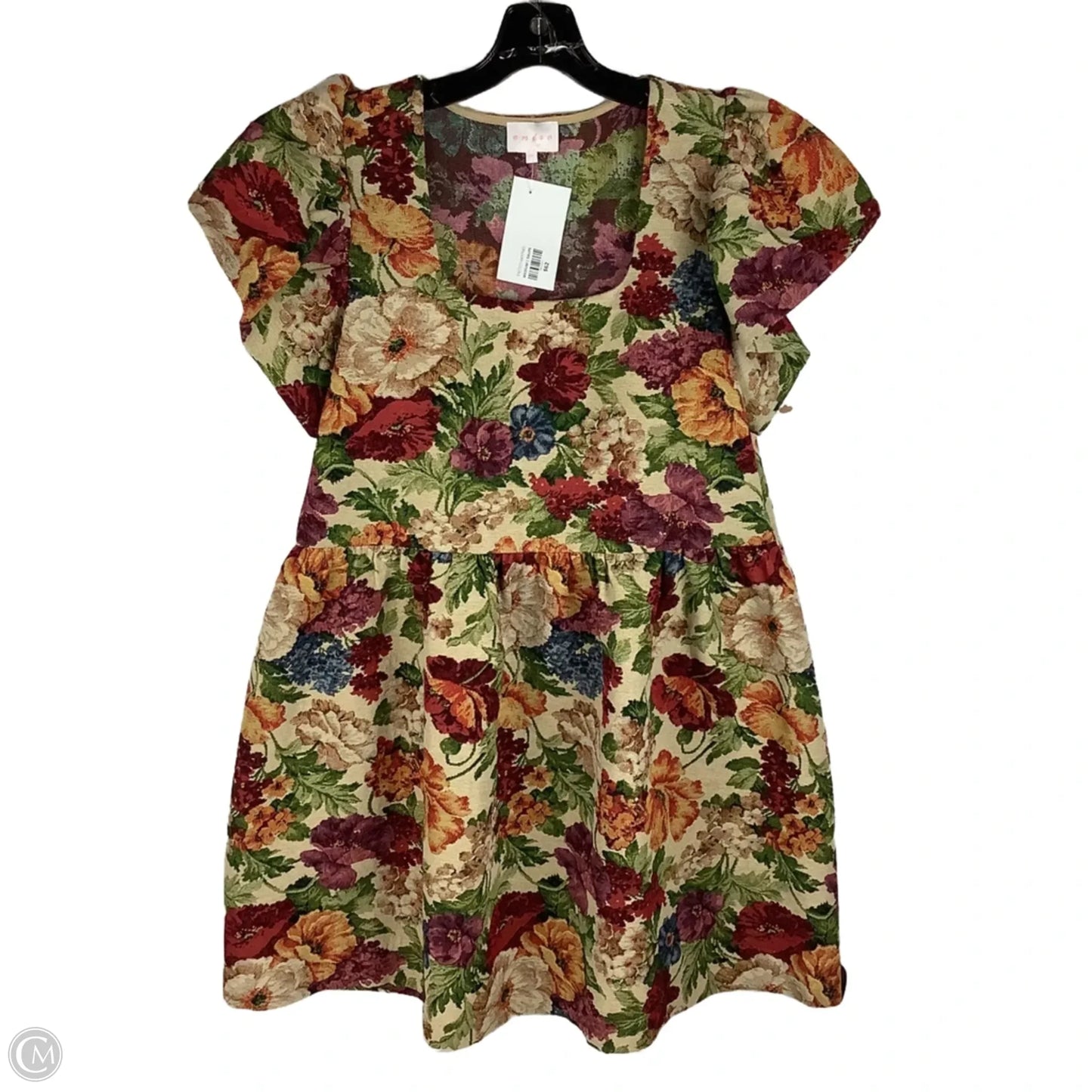 Dress Casual Short By Entro In Floral Print, Size: M