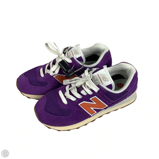 Shoes Athletic By New Balance In Orange & Purple, Size: 6.5