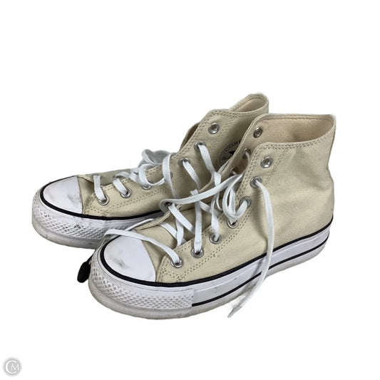Shoes Sneakers Platform By Converse In Yellow, Size: 7