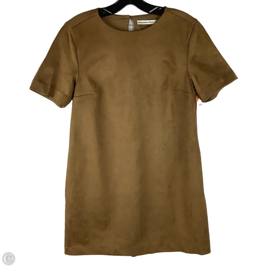 Dress Casual Midi By Abercrombie And Fitch In Brown, Size: S