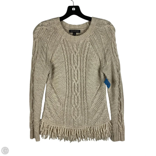 Sweater By Banana Republic In Tan, Size: S