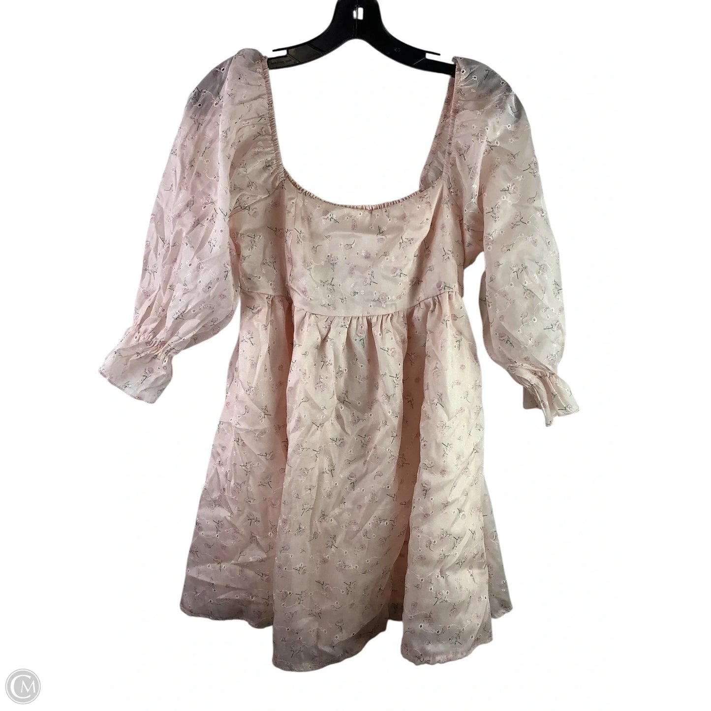 Dress Casual Short By Clothes Mentor In Pink, Size: M